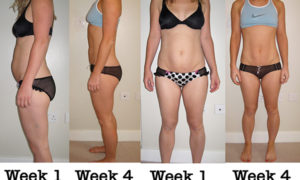 My Week 1 To 4 Transformation